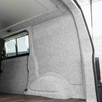 Pundmann B4f Original Carpet Felt vehicle carpet folded silver-grey 4m&sup2;