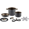 Kleines Produktbild Brunner Torralta Spacemaster Kochtopfset Aluminium stapelbar 1