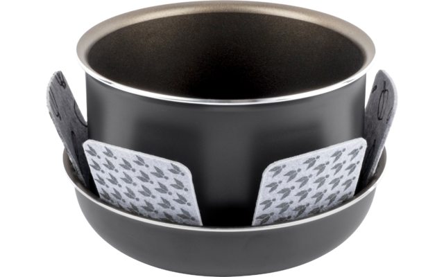 Produktbild Brunner Torralta Spacemaster Kochtopfset Aluminium stapelbar 1