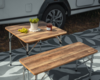 Berger Livenza Campingtisch Mini Hell 65 x 65 cm 