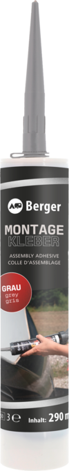 Berger MS 1-2 Montagekleber Kleben & Dichten Grau 290 ml