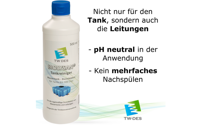 Immagine del prodotto Detergente per serbatoi Biolysan per serbatoi e sistemi idrici 1