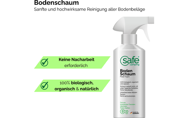 Produktbild Safe Camping Bodenschaum Bodenreiniger 1