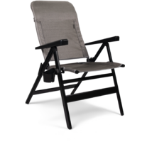 Dometic Florence Camping-Klappstuhl 7-fach verstellbar bis 120 kg shale