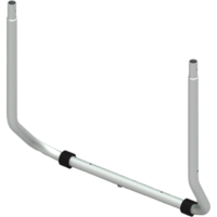 Fiamma Tragestruktur unten passend f&uuml;r Carry Bike VW T5 D / T6 D - Farbe Aluminium Fiamma Ersatzteilnummer 98656-459