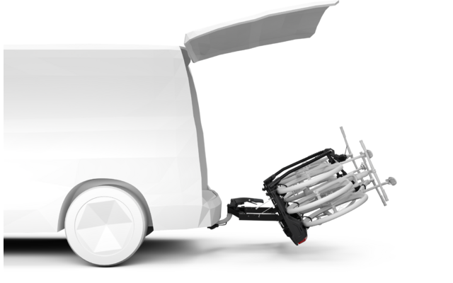 Immagine del prodotto Thule VeloSpace 3 Fahrradtr&auml;ger f&uuml;r Anh&auml;ngerkupplung schwarz f&uuml;r 1