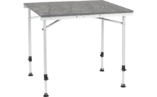 Travellife Sorrento table extensible gris foncé 80/110/140cm