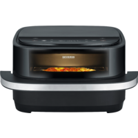 Severin FR 2464 Pizza heteluchtfriteuse 2100 W Zwart