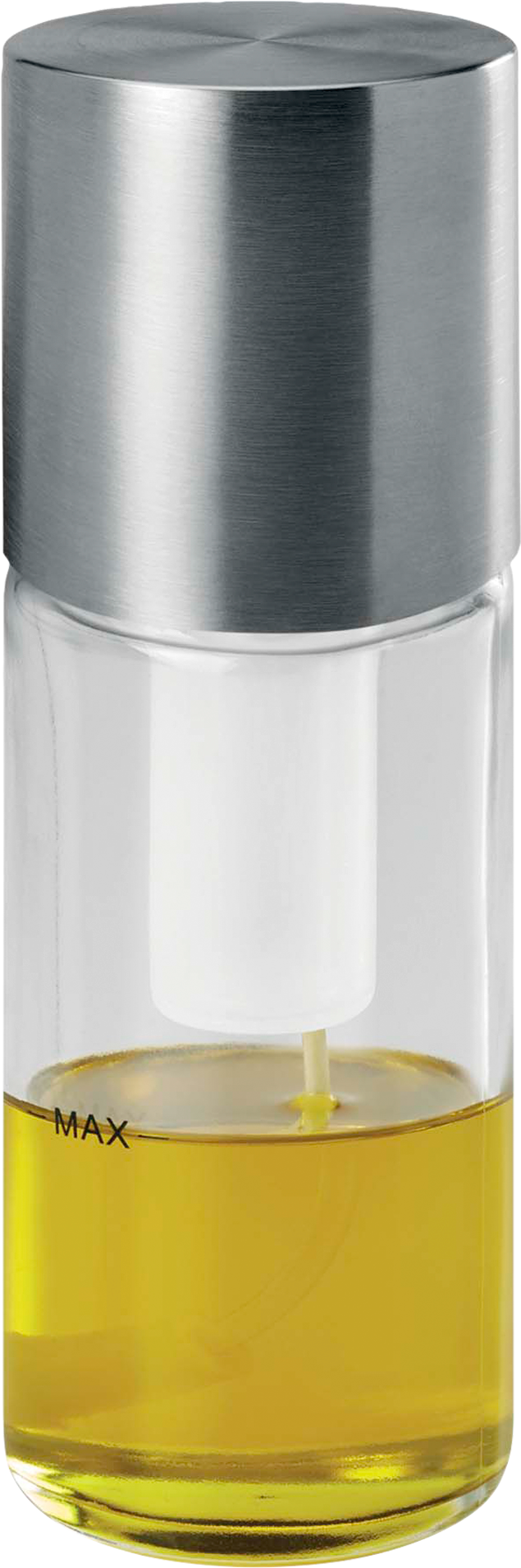 K&G Set Da 2 Saliera E Pepiera In Vetro E Acciaio Inox, Rettangolari, 4x9 Cm