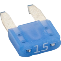 Truma Flachsicherung  10 St&uuml;ck f&uuml;r Combi D 4/6 (E) ab 04/2022 15 Ampere Ersatzteilnummer 34020-01487