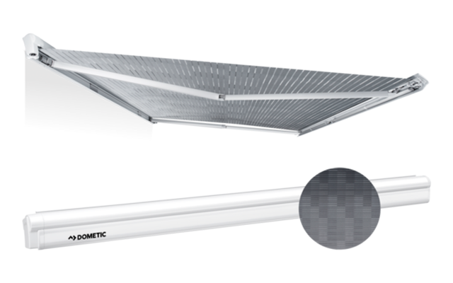 Image du produit Dometic Store mural PerfectWall PW 1500 blanc / gris horizon 1