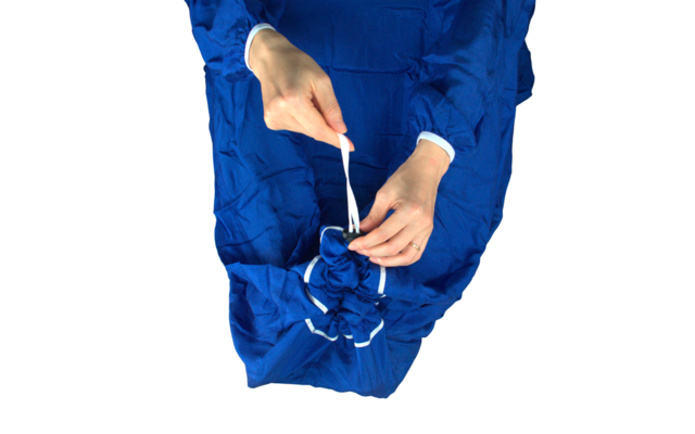 Saco de dormir Bergstop SilkLine L/XL azul