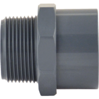 Lilie grijs-gele tankdoorvoerset 1 1/4 inch met binnenringgroef