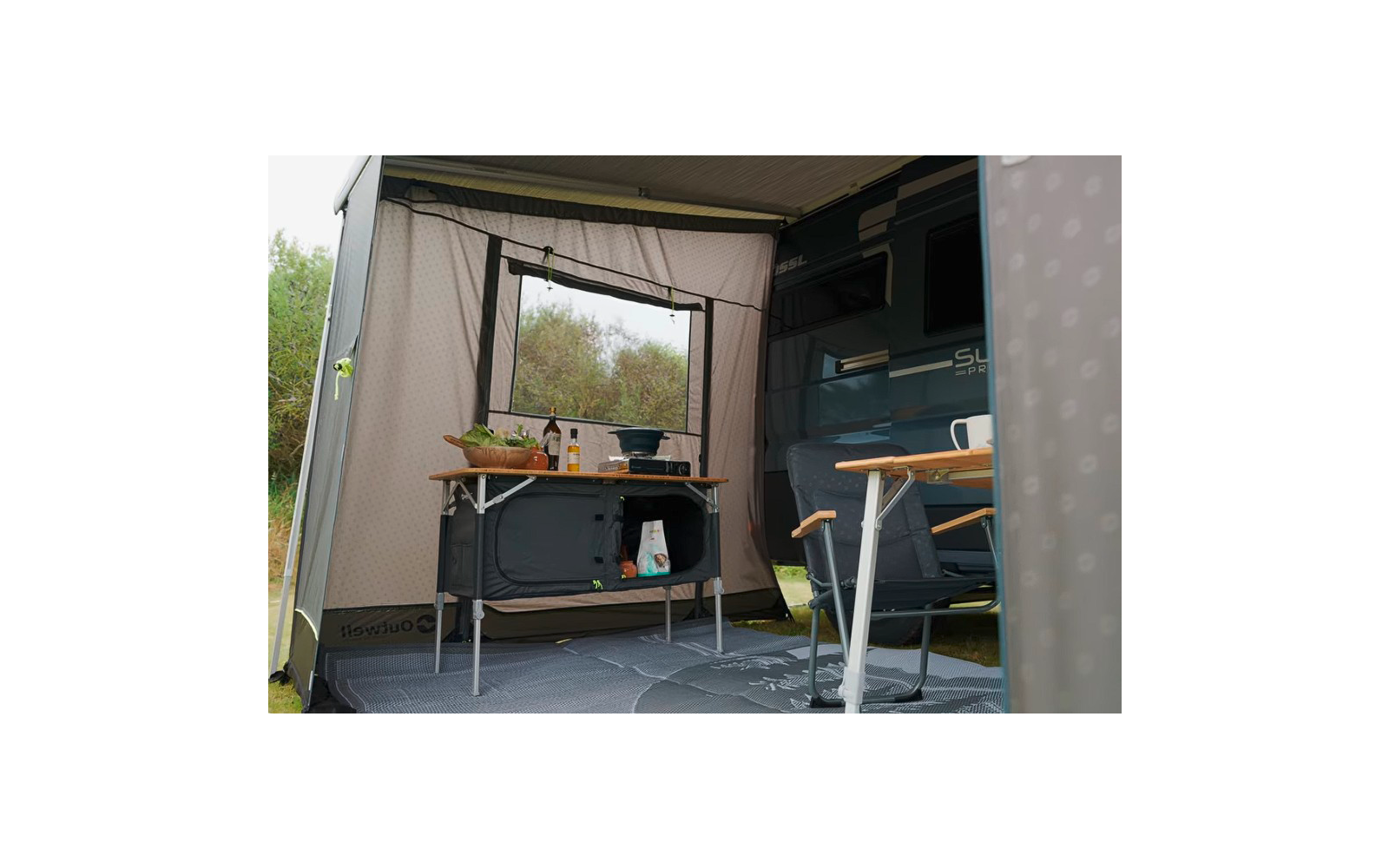 Product image Outwell Sideroads awning room extension tent for vehicles 240-260 cm 1