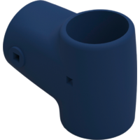 Fiamma Verbindung links blau passend f&uuml;r Carry Bike Pro / Pro Hymer Dethleffs / Hymer - Fiamma Ersatzteilnummer 98656-148