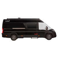 Hindermann thermal window mats top part LUX-2 with bar Bürstner Viseo until 2013 Aviano / Elegance from 2010, No. 7355-2410