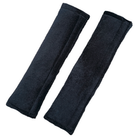 HP Accessoires pour voiture Set de 2 embouts de ceinture noirs