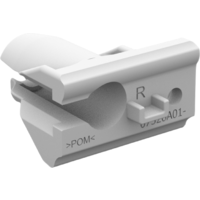 Support de pied d'appui Fiamma droit pour F40 van num&eacute;ro d'article 98673-151 Fiamma