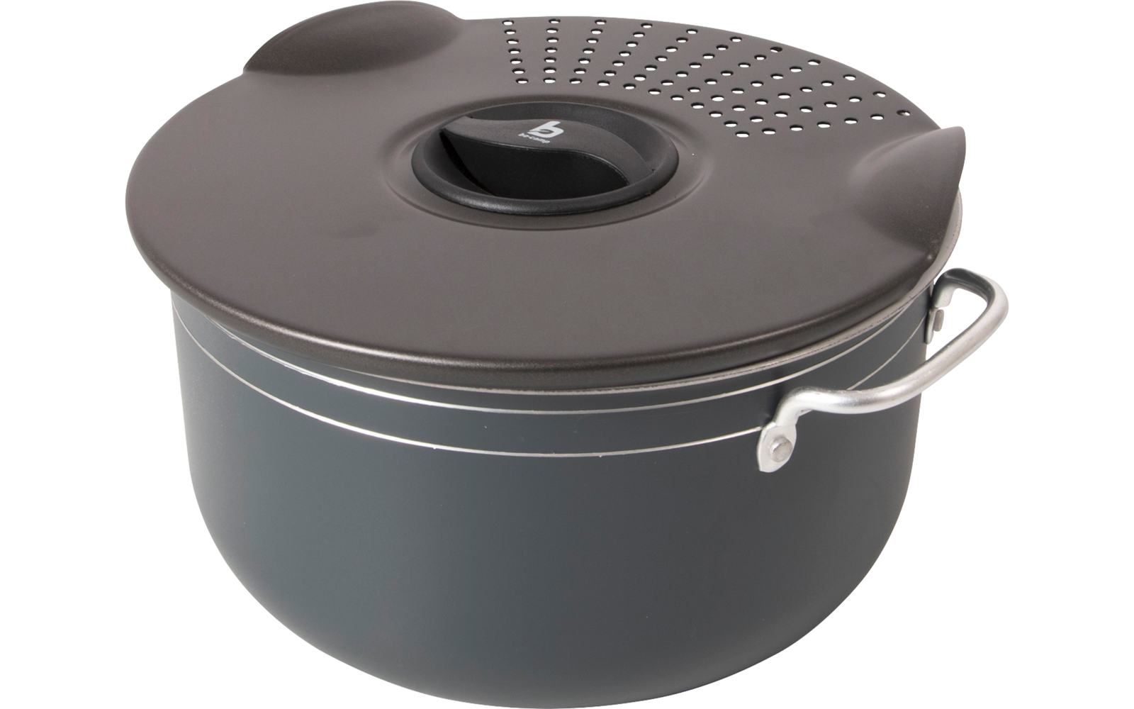 Bo-Camp Campeggio 7-piece Pan Set Black 1.1/2.5/4.4 L