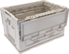 Berger CamperBox XL 60 faltbare Multifunktions- und Aufbewahrungsbox grau