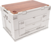 Berger CamperBox XL 60 faltbare Multifunktions- und Aufbewahrungsbox grau