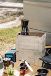 Berger CamperBox XL 60 faltbare Multifunktions- und Aufbewahrungsbox grau