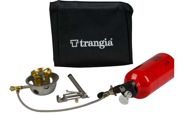 Trangia X2 Mehrstoffbrenner auf Gas oder Ölbasis 1600 W