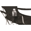 Silla plegable con reposapiernas Outwell Catamarca Lounger  89 × 61 × 116 cm negra
