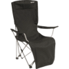 Outwell Catamarca Lounger Black Folding Chair With Leg Rest 89 x 61 x 116 cm