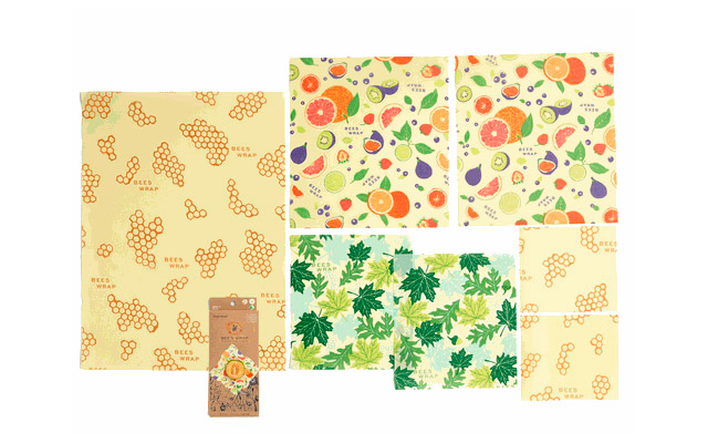 Bees Wrap Beeswax Cloth Variety Pack Remix