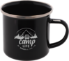 Camplife Emaille Becher 350 ml schwarz