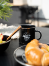 Camplife Emaille Becher 350 ml schwarz