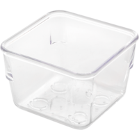 Metaltex Schubladen Organizer / Beh&auml;lter stapelbar transparent XS slim