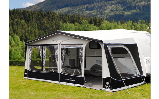 Walker Pioneer 240 All Season Awning with Steel Poles Size 855 Circumferential 840 - 870 cm