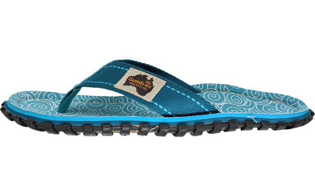 Gumbies Turquoise Swirls Ladies Sandal