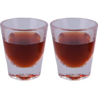 Berger Acryl Schnapsgl&auml;ser 40 ml (2er Set)