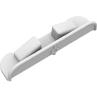 Fiamma support plate support foot for awning F40van Fiamma spare part number 98673-153