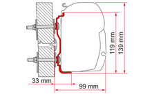 566876 666369 348827 351854 584287 - Fiamma Hymer from 2016 awning adapter for Fiamma F45