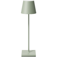 Sigor rechargeable table lamp Nuindie 380 mm sage green