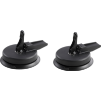 Graft Universal Wohnmobil Markisenhalterset Saugnapf &Oslash; 14 cm / 2 St&uuml;ck