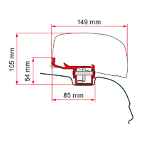 Fiamma Adapter Kit F40van VW T5/T6 ab 2003