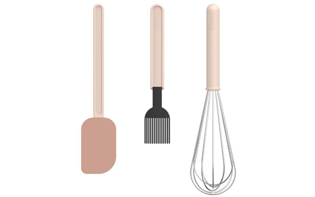 Product image Mepal Chef It Backset 3-teilig aus Polypropylen mit Teigschaber, Backpinsel und Schneebesen gro&szlig; 1