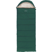 Sac de couchage Outwell Camper Prime vert Fermeture &eacute;clair &agrave; gauche jusqu'&agrave; 200 cm