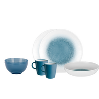 Set de vaisselle 8 pi&egrave;ces 2 personnes T&ecirc;te-&agrave;-T&ecirc;te meteore Brunner