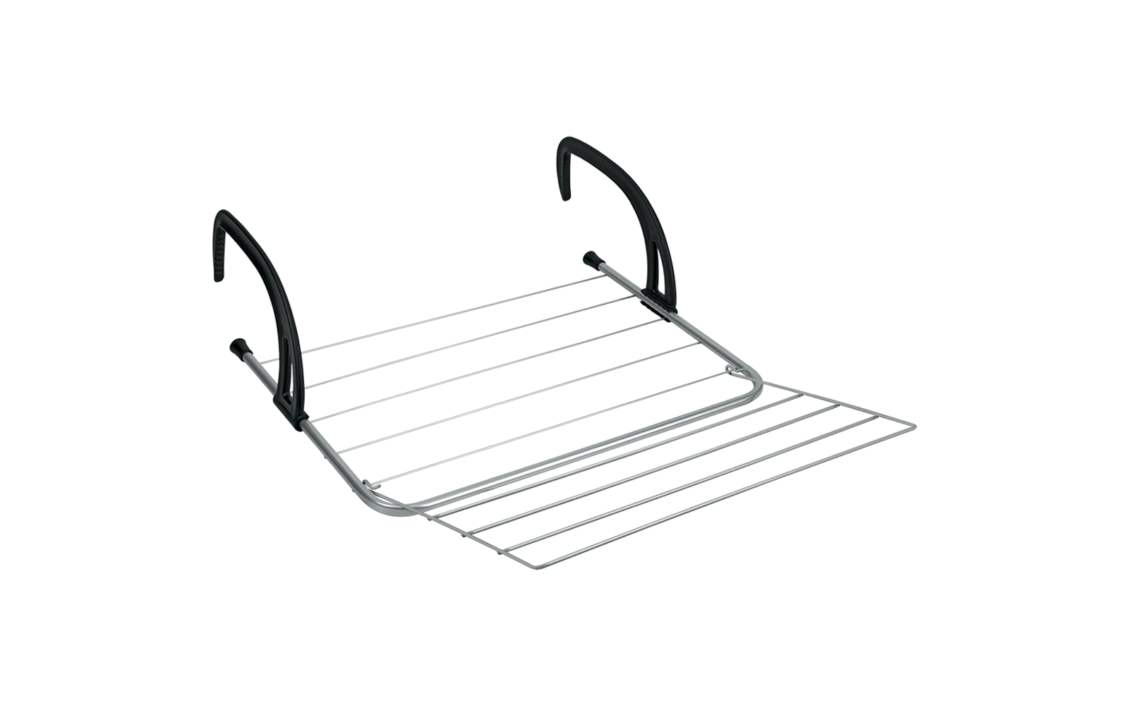 Metalen roosterplank met twee bevestigingsbeugels