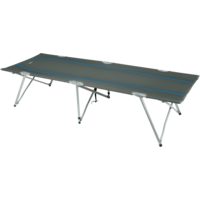 High Peak Oviedo Camping Faltbett 190 x 65 x 45 cm dunkelgrau/blau