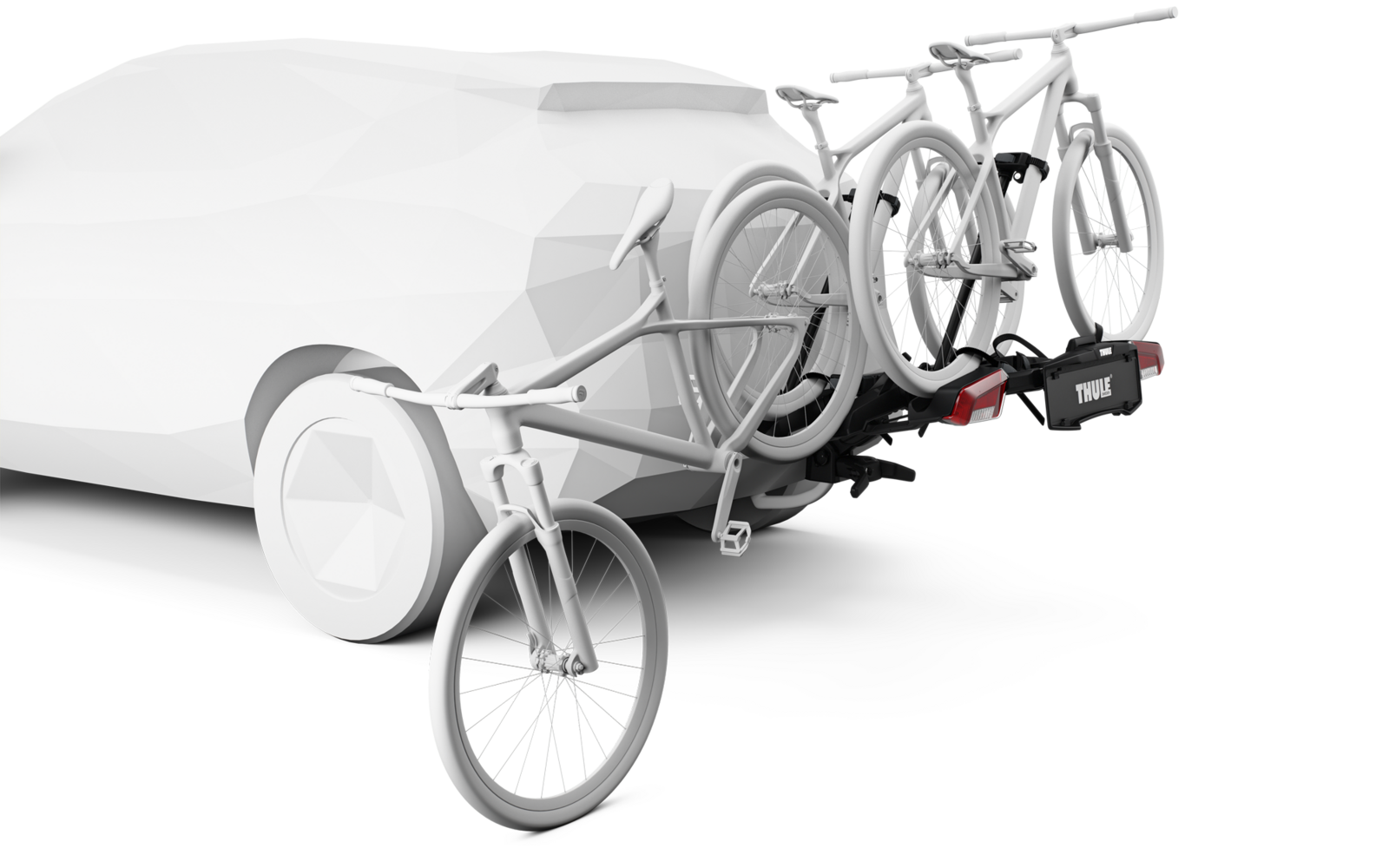 Produktbild Thule OutPace Fahrradtr&auml;ger f&uuml;r Anh&auml;ngerkupplung schwarz 1