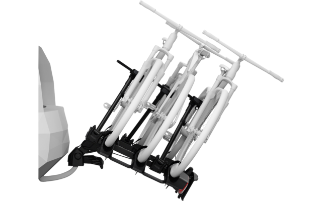Produktbild Thule OutPace Fahrradtr&auml;ger f&uuml;r Anh&auml;ngerkupplung schwarz 1