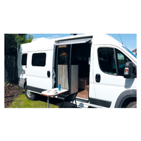 Fliegenschutz Remicare Van inklusive Tischschiene f&uuml;r den Fiat Ducato X250 / X290 / Rechtslenker / Fiat Code MH2 / LH2 /LH3 / XLH2 / XLH3