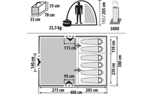 669543 - Berger Sierra 6 tunnel tent